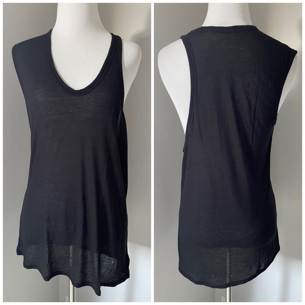 T by Alexander Wang Asymmetrical Tank - Picture 2 of 5